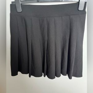 Pleated Mini Skirt
